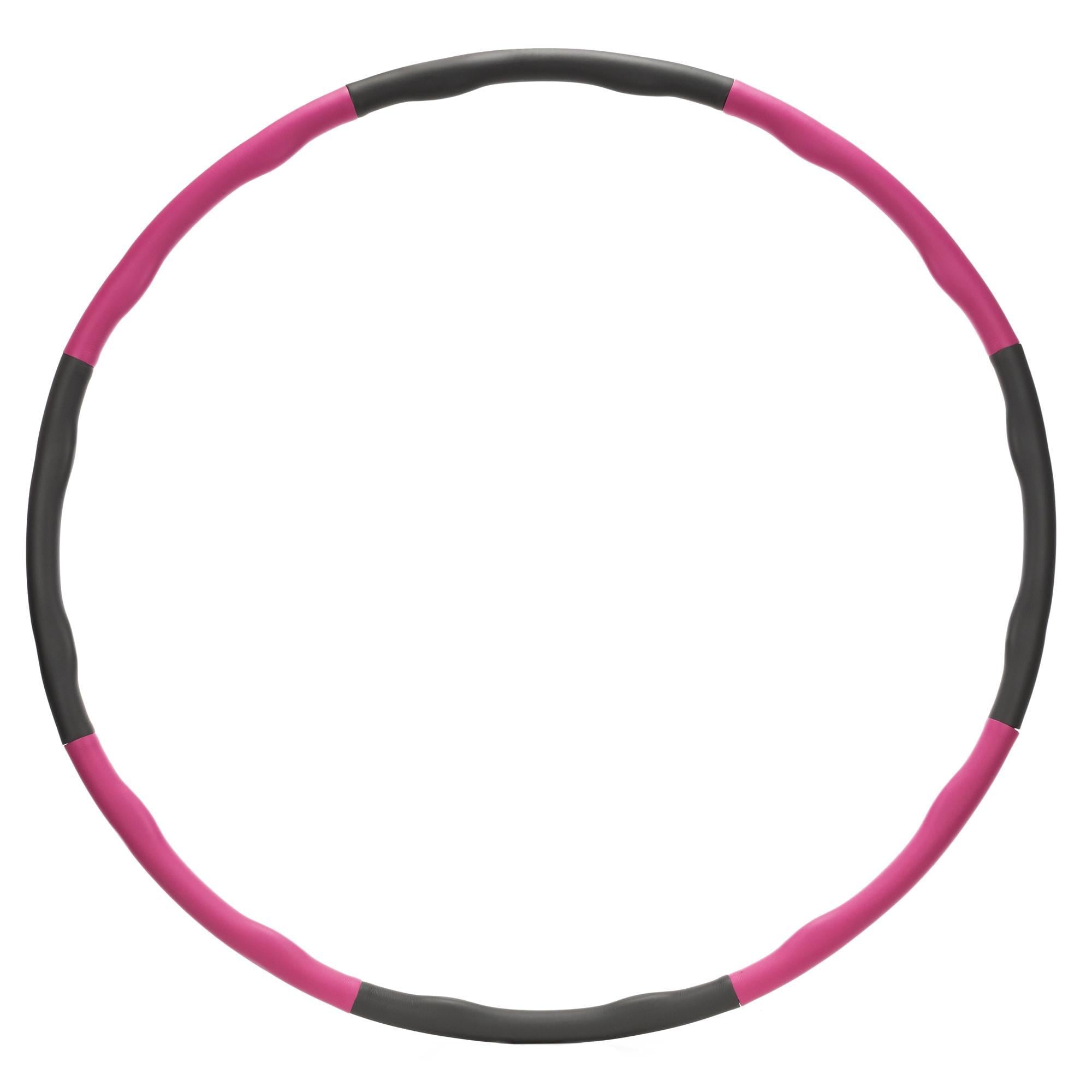 Обруч для талии Actiget ACT0132 мягкий складной 88 см 1 кг Grey/Pink (5865)