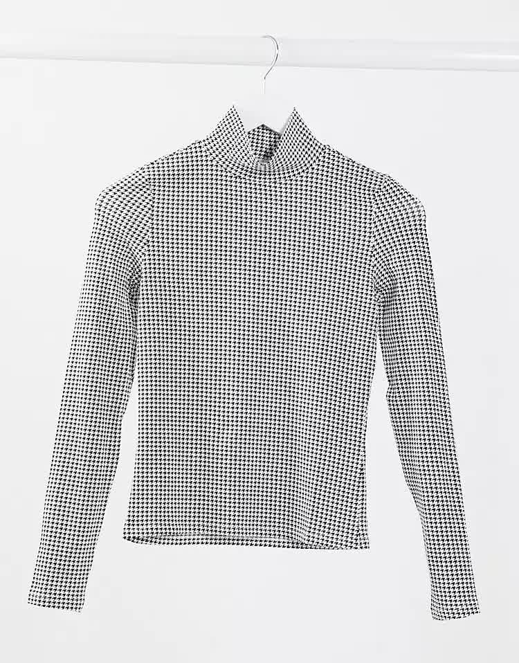 Лонгслив женский H&M S Белый (608400b42)