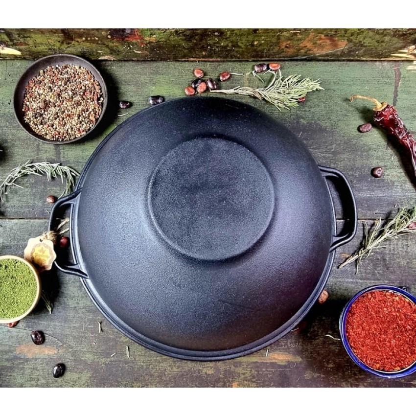 Казан чавунний Maysternya V12Wok Ук 12 л (1956831234) - фото 4 Казан чавунний Maysternya V12Wok Ук 12 л (1956831234) - фото 4