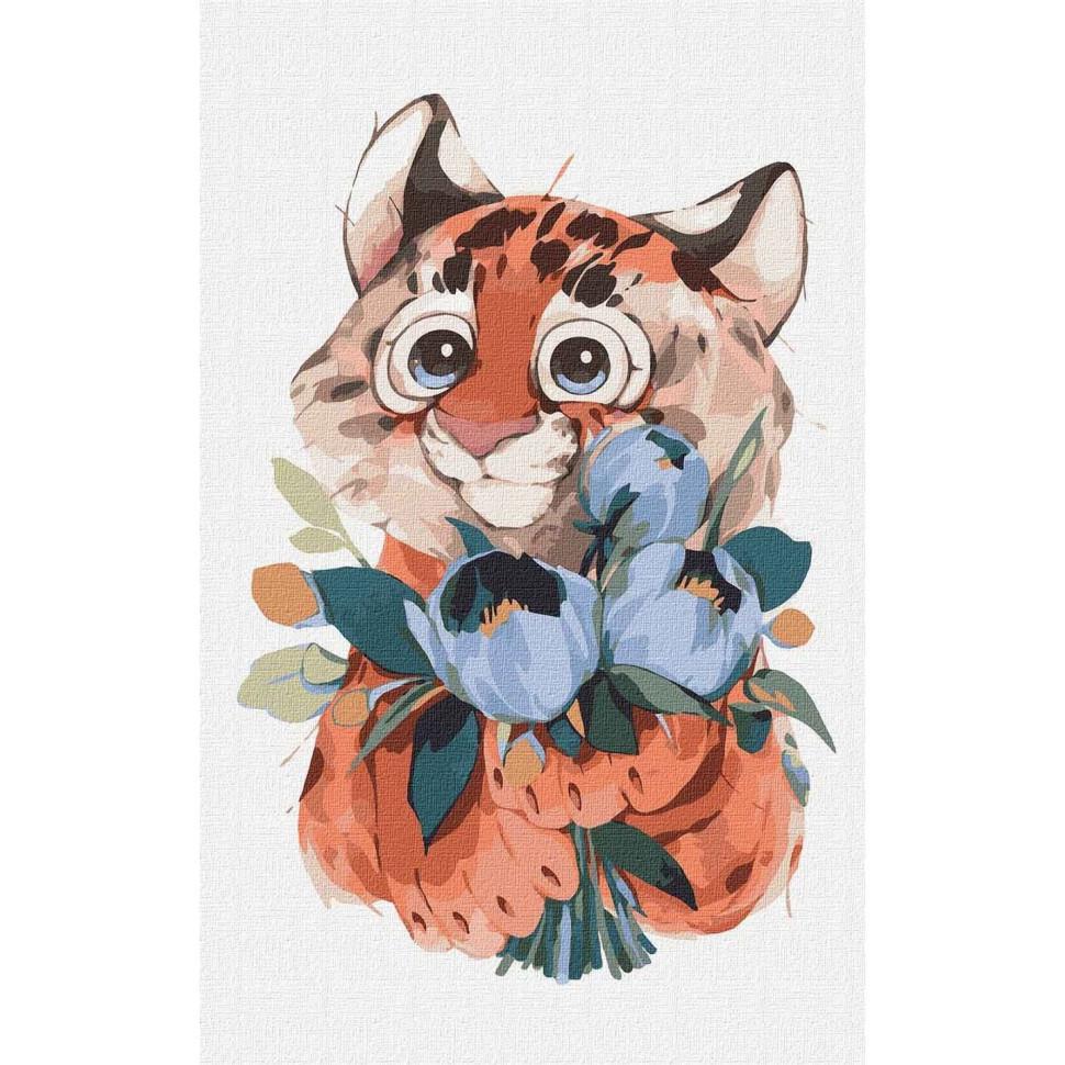 Картина по номерам Идейка "Маленький джентльмен 25x40 см (KHO4217)