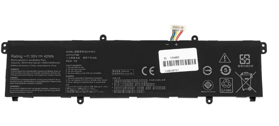 Аккумулятор для ноутбука Asus A415FP 3640 mAh 1155V 42 Wh