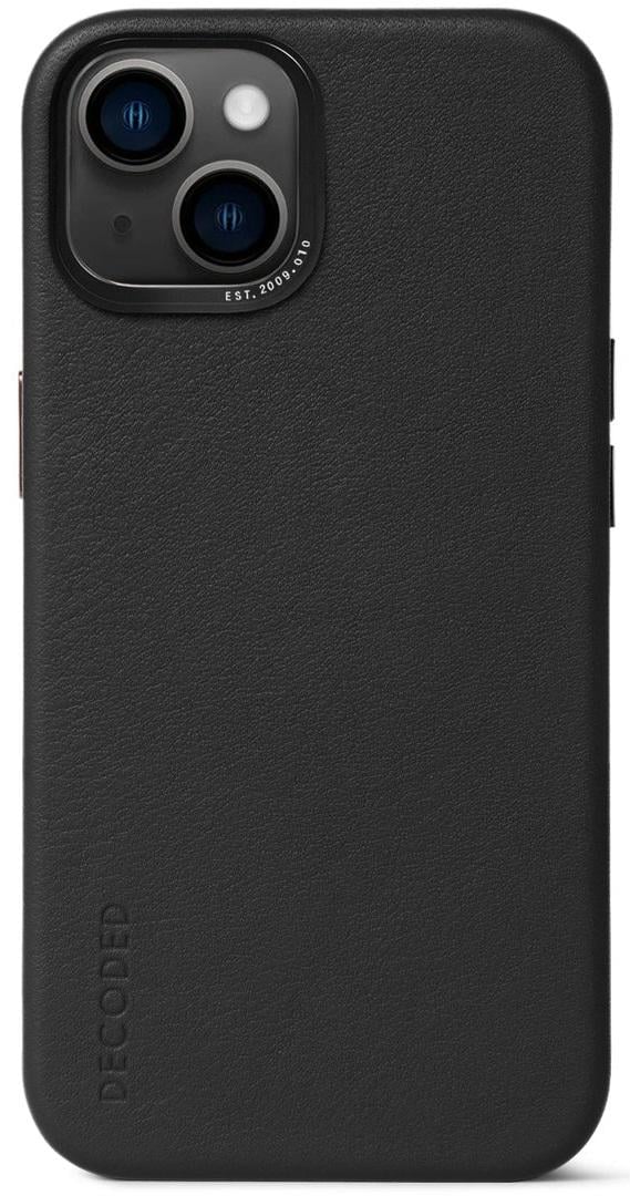 Чохол оригінальний шкіряний Decoded Leather Case MagSafe для Apple Iphone 13 (6.1") Black - фото 2