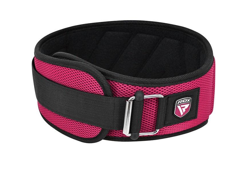 Пояс для тяжелой атлетики RDX RX4 EVA Curve неопреновый S Pink (A-018051)
