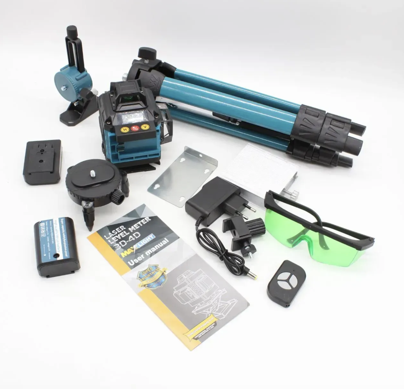 Уровень лазерный 4D 16 линий со штативом 1 метр (30167889) - фото 2 Уровень лазерный 4D 16 линий со штативом 1 метр (30167889) - фото 2