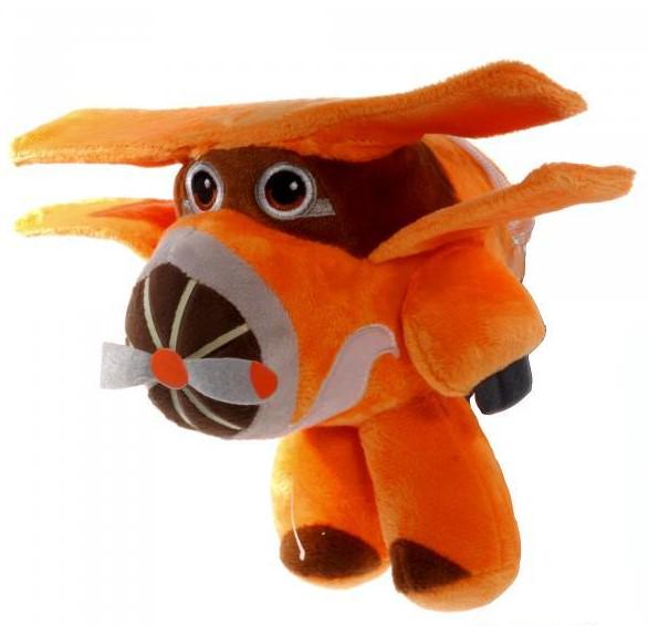 Мягкая игрушка Копица Самолетик 23х14 см Оранжевый (24955/1)