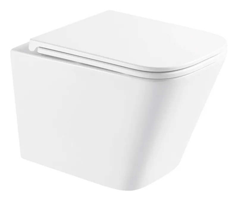 Унитаз подвесной MIXXUS Premium Quadro-0301-T3 система смыва Tornado 3.0 490x340x360 мм (MP6453)