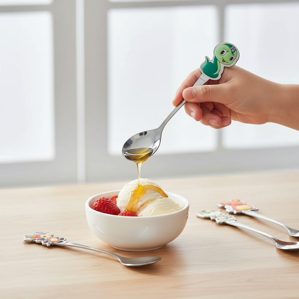 Ложки чайные Children's из нержавеющей стали 6 шт. - фото 2 Ложки чайные Children's из нержавеющей стали 6 шт. - фото 2