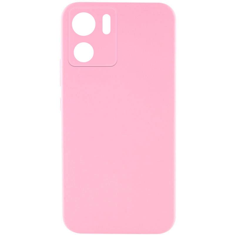 Противоударный чехол Silicone Cover Lakshmi Full Camera (AAA) для Motorola Edge 40 Розовый / Light pink