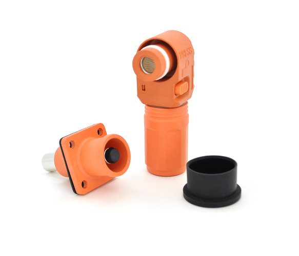 Силовий роз'єм живлення YT 120А для високострумового підключення Voltronic 120A 2 шт. Orange (SRP-YT120A/O)