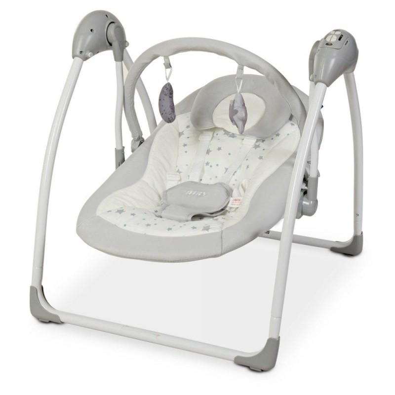 Укачивающий центр El Camino Airy Stars Grey (ME 1047)