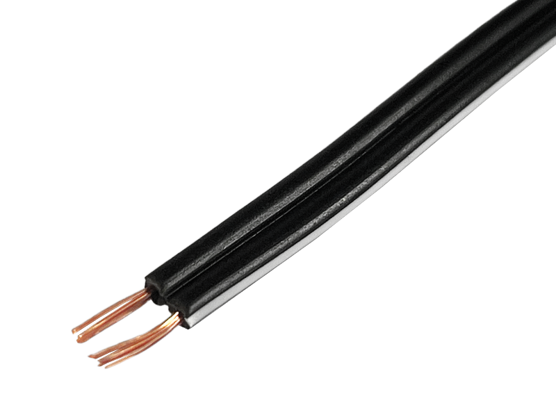 Кабель акустический Sound Star ШВП 2х0,16 кв. мм 1 м Черный (8476)