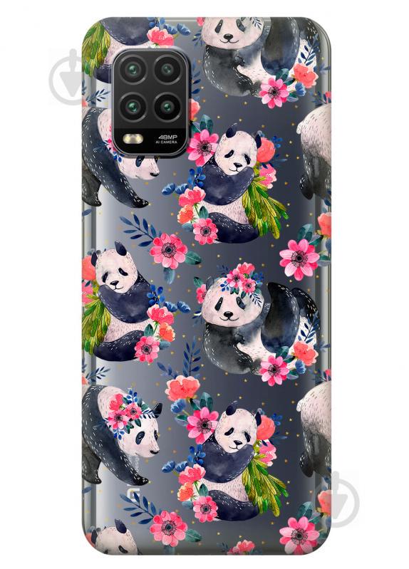 Силиконовый чехол iSwag для Xiaomi Mi 10 Lite Пандочки (KS2298) Силиконовый чехол iSwag для Xiaomi Mi 10 Lite Пандочки (KS2298)