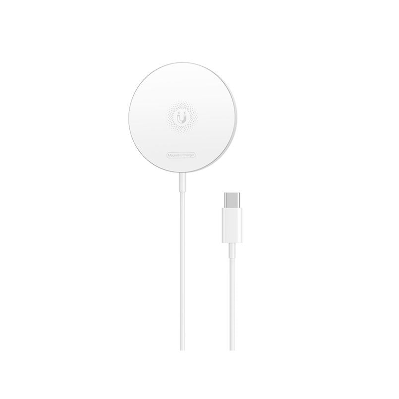 Зарядное устройство беспроводное XO CX022 Magnetic Wireless Charger Type-C Белый (XO-CX022-White)