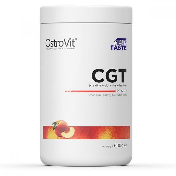 Креатин моногидрат OstroVit CGT 600 g /30 servings/ Peach