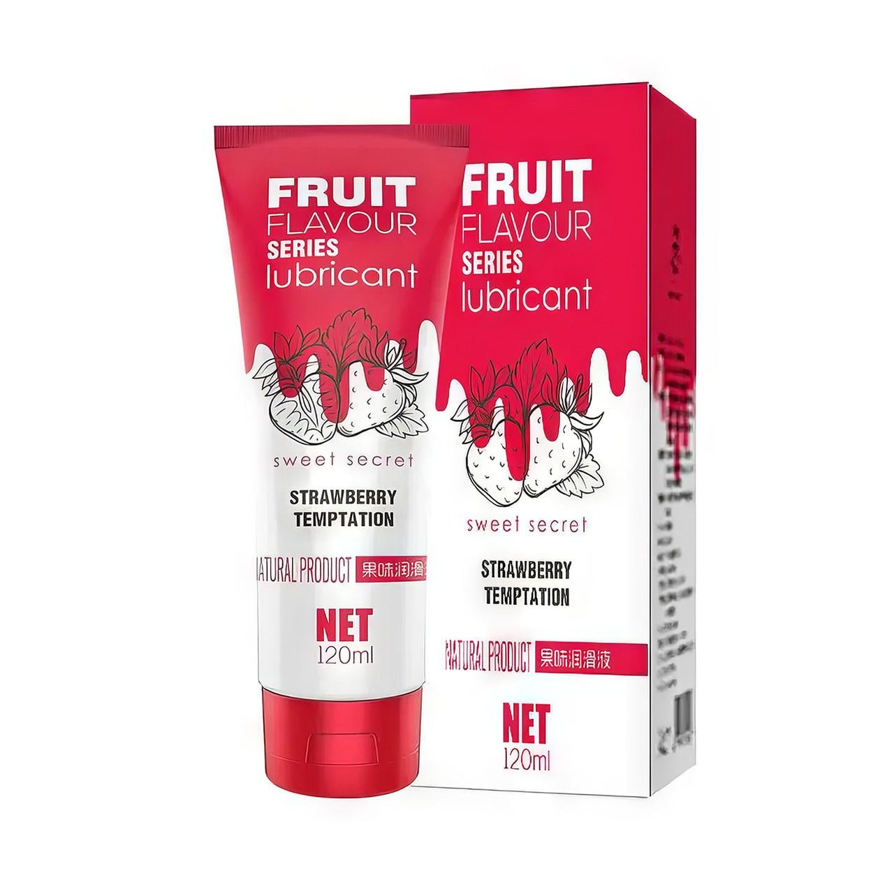 Гель интимный OLO Sweet Secret с ароматом и вкусом клубники 120 мл (S-FL-001)
