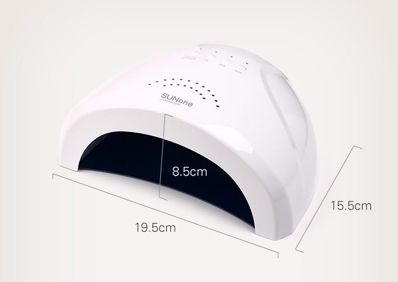 Лампа для гель лака SUNone из USB LED/UV Nail Lamp 48 W Белый (LEDUV365) - фото 3