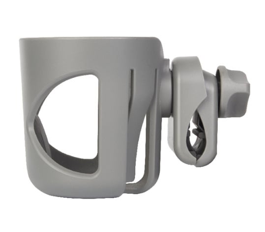 Универсальный подстаканник SUNROZ Stroller Cup Holder на ручку детской коляски Серый (SUN6889)