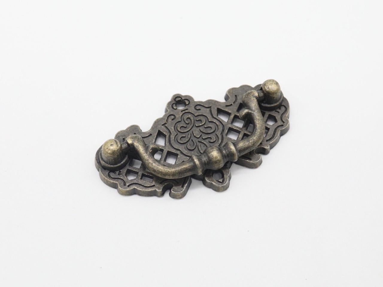 Ручка для мебели фигурная декоративная 66х37 мм Антик (90162602)