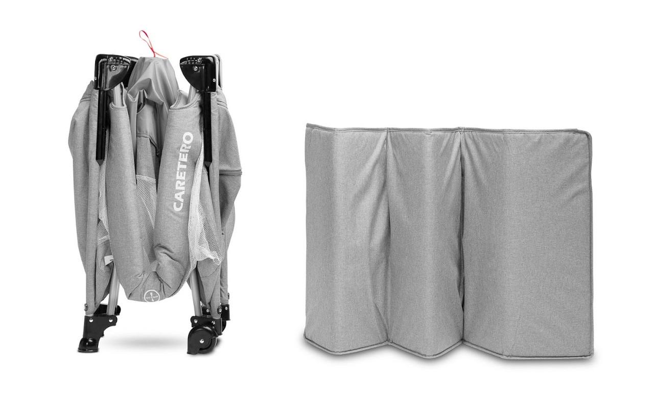 Детская кровать-манеж Caretero Esti Grey (1338357414) - фото 9 Детская кровать-манеж Caretero Esti Grey (1338357414) - фото 9