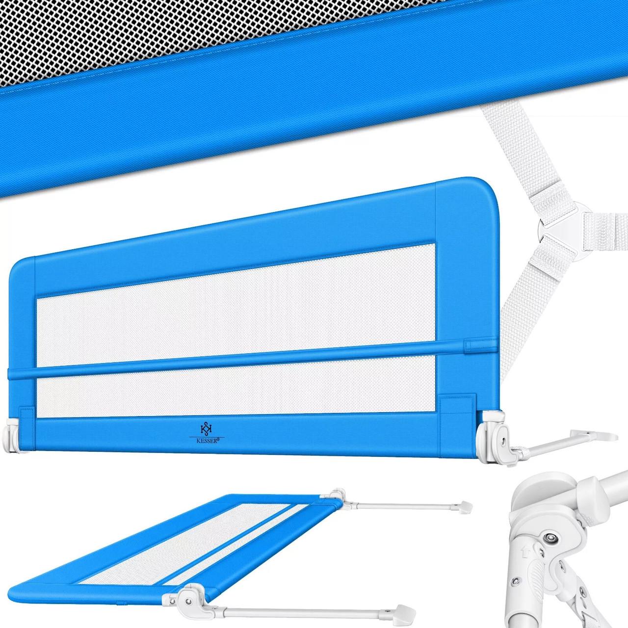 Ограждение детской кровати KESSER 200 см Синий - фото 2