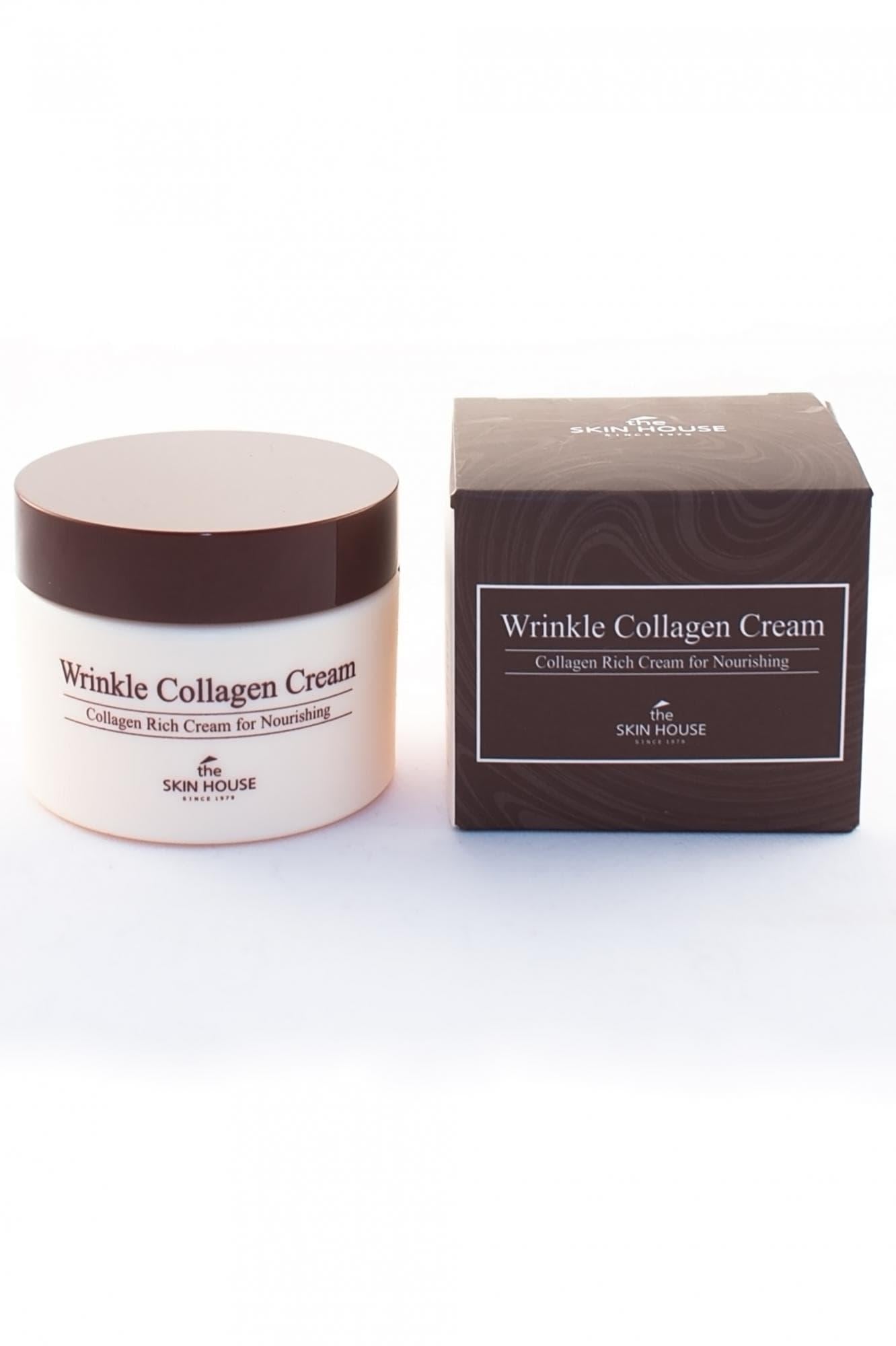Крем для лица The Skin House Wrinkle Collagen Cream антивозрастной с коллагеном 50 мл