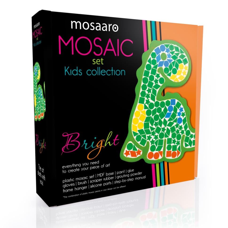 Детская мозаика пластиковая Mosaaro Динозавр от 7 лет 25х24,5х6 см Разноцветный (RN-250-N-2217) Детская мозаика пластиковая Mosaaro Динозавр от 7 лет 25х24,5х6 см Разноцветный (RN-250-N-2217)
