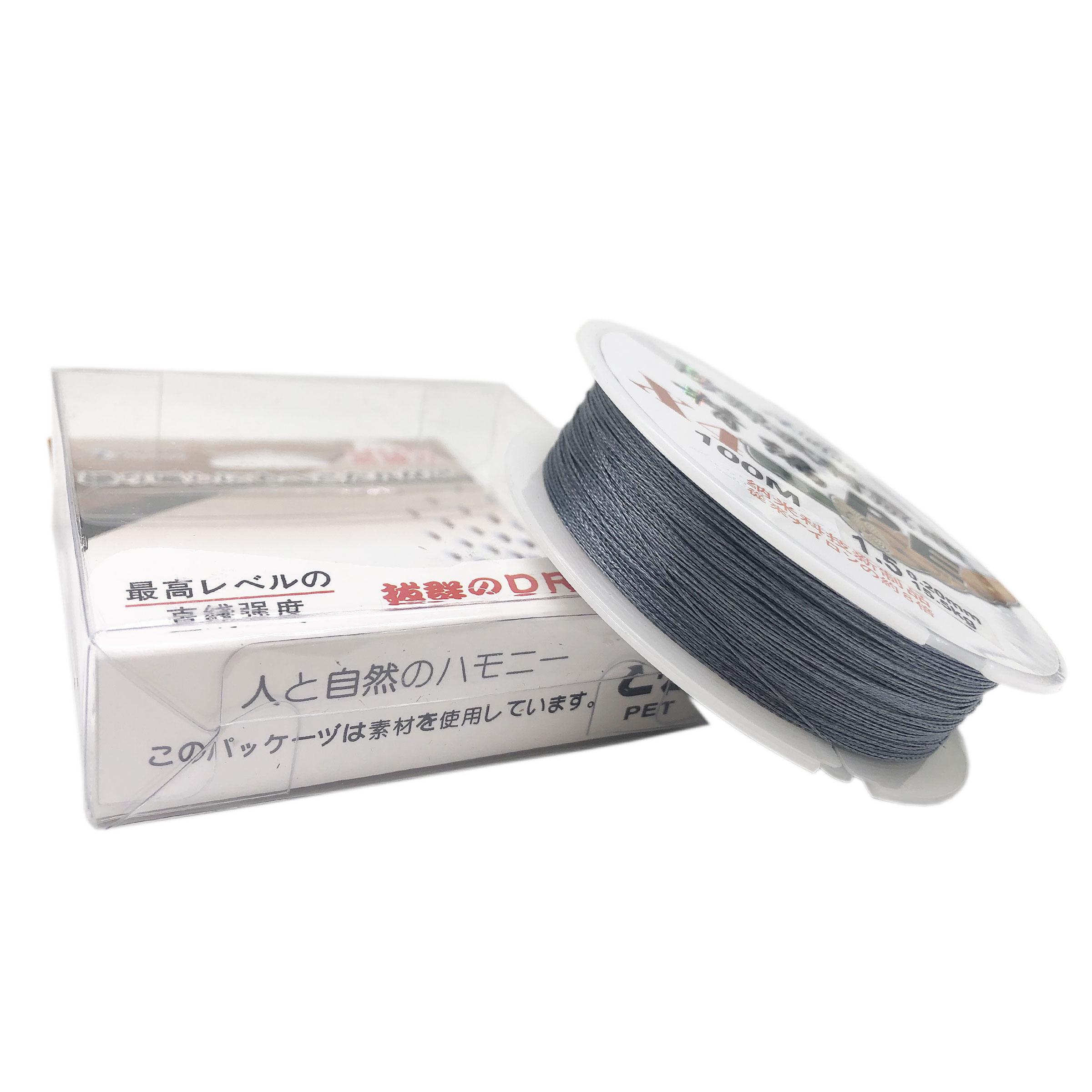 Шнур Aidiao PEx4 1.5 100 м 0,20 мм 15,5 кг Серый (7868) - фото 2 Шнур Aidiao PEx4 1.5 100 м 0,20 мм 15,5 кг Серый (7868) - фото 2