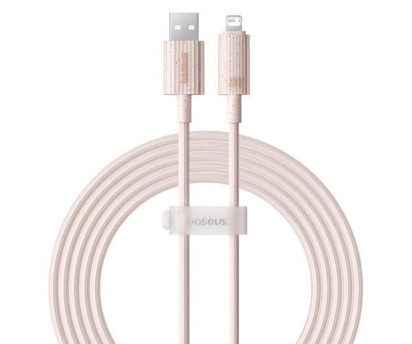 Кабель USB Data BASEUS Habitat Series USB to Lightning 20W 2 м Wheat Pink