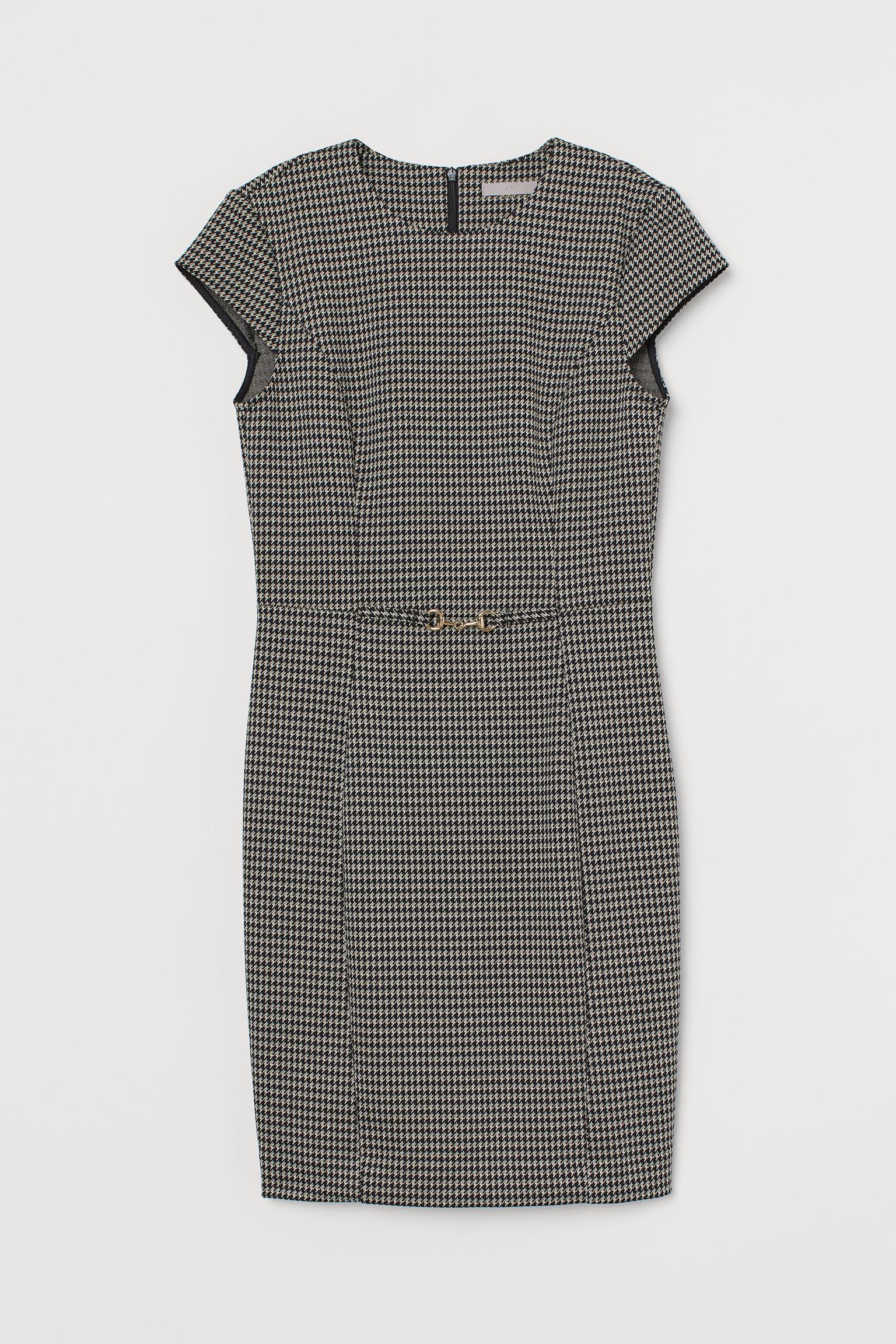 Платье H&M р. 44 Черно-бежевый (23037860240) Платье H&M р. 44 Черно-бежевый (23037860240)