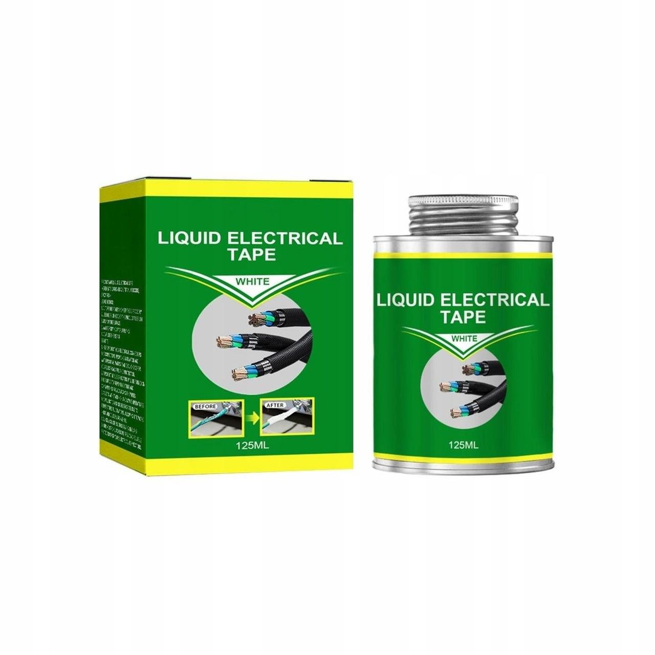 Стрічка рідка електроізоляційна Jaysuing для проводів 125 мл Білий (Е051331)