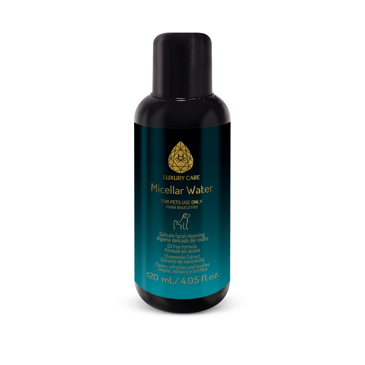 Мицеллярная вода для собак и кошек Hydra Luxury Care Micellar Water для удаления пятен от слез 120 мл (2458640956)