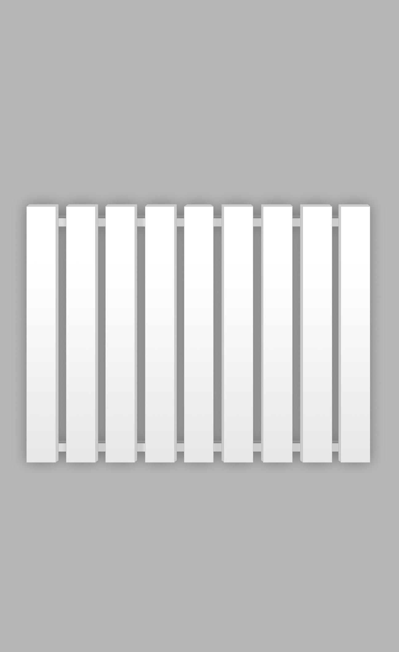 Рушникосушарка Genesis Aqua Batteria 120x60 см Білий