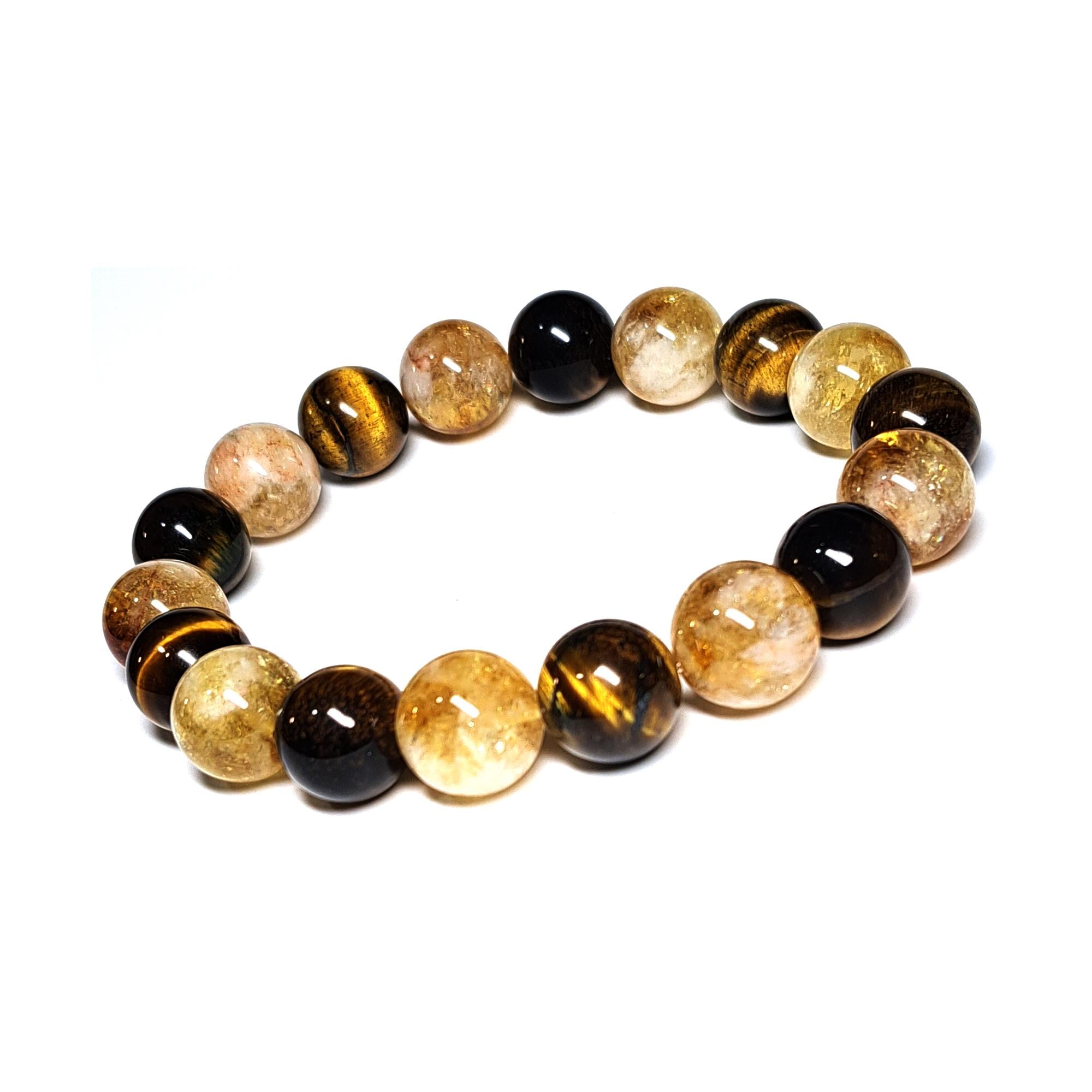 Браслет DARSANA Габи тигровый глаз 12 мм (DRSU005135)