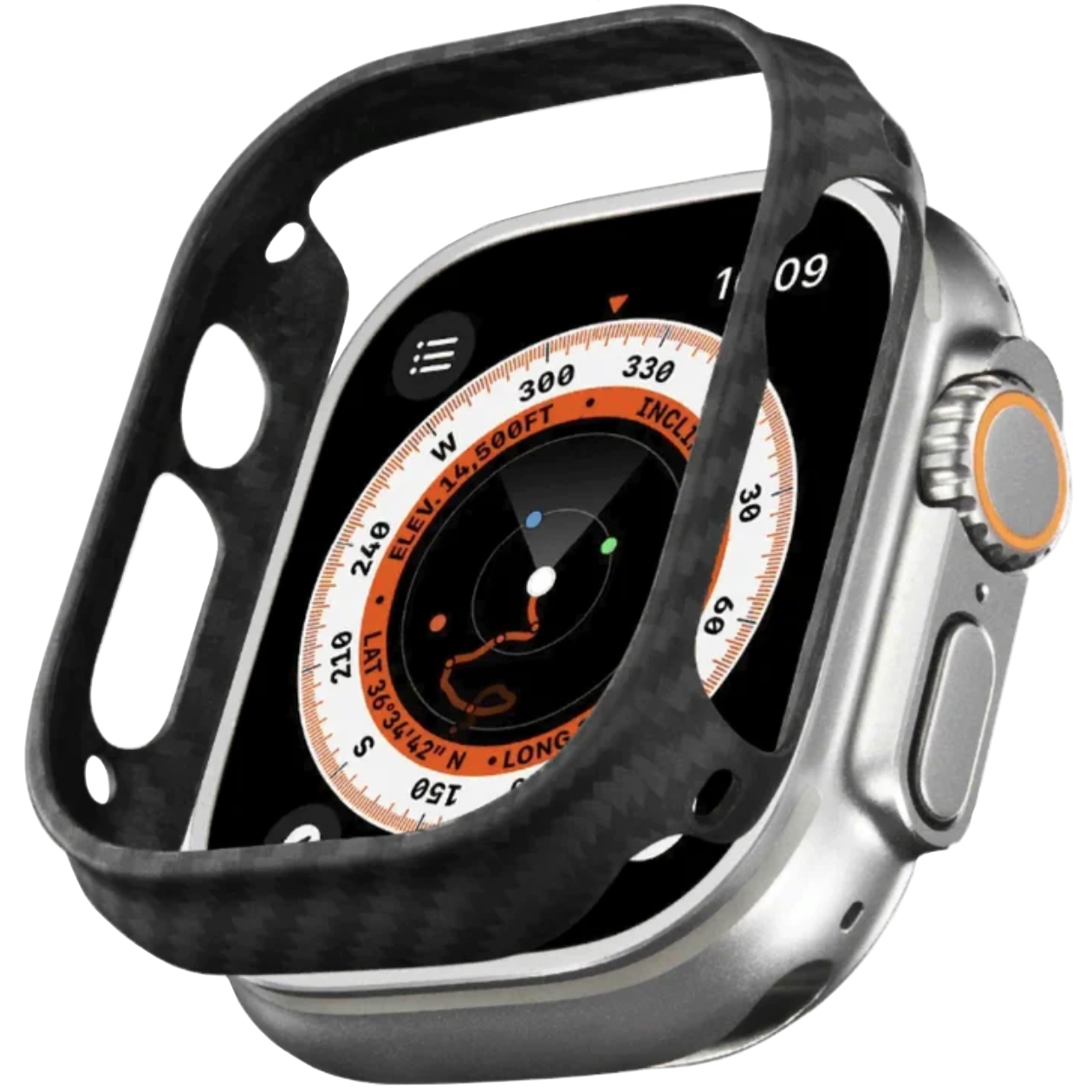 Набор Pitaka Air Case and Modern Carbon Fiber Watch Band for Apple Watch Ultra 49mm (AWB1003, KW3001A) - фото 5