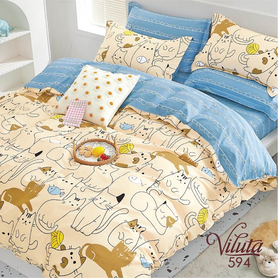 Постельное белье Viluta сатин твил 594 подростковое Постельное белье Viluta сатин твил 594 подростковое