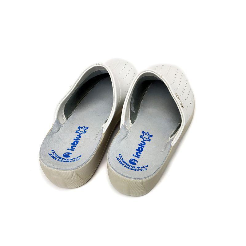 Кімнатні тапочки жіночі Inblu медичні ES41AC p. 41 25,5-26 см Білий - фото 4 Кімнатні тапочки жіночі Inblu медичні ES41AC p. 41 25,5-26 см Білий - фото 4