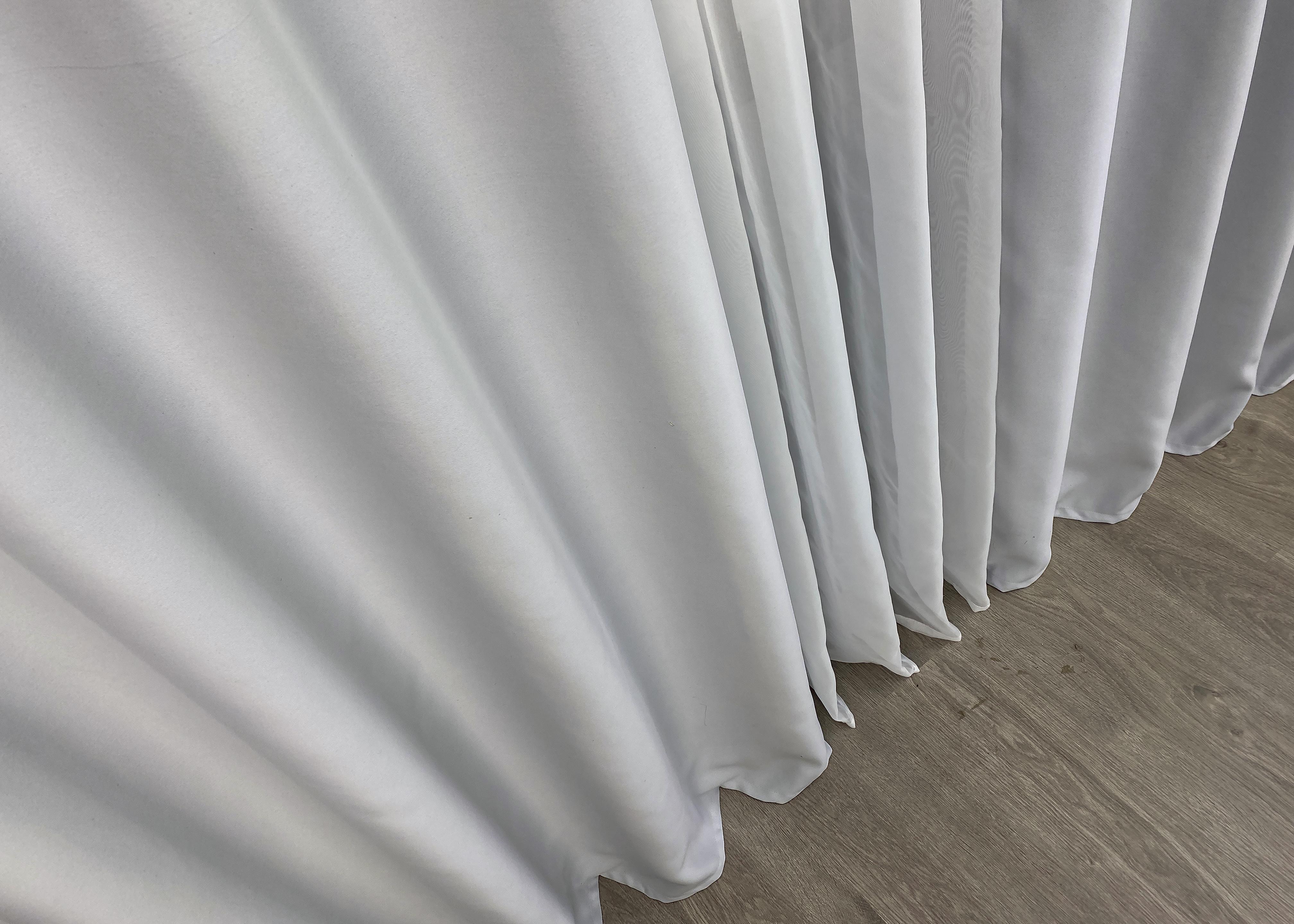 Комплект штор на люверсах VR-Textil Fusion Dimout №826ш 150х250 см 2 шт. Светло-серый (37-0113) - фото 8 Комплект штор на люверсах VR-Textil Fusion Dimout №826ш 150х250 см 2 шт. Светло-серый (37-0113) - фото 8