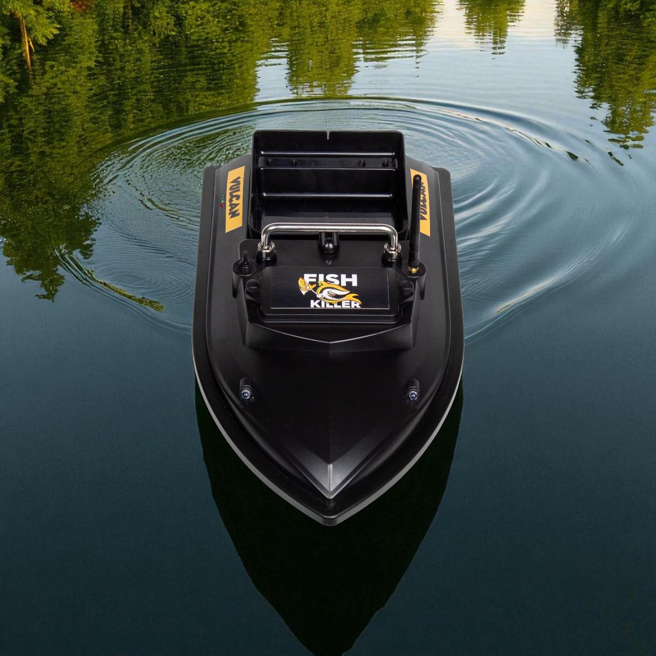 Катер короповий для завезення підгодовування Fish Killer Vulcan круїз 1 бункер до 2 кг до 500 м (2667664519) - фото 5