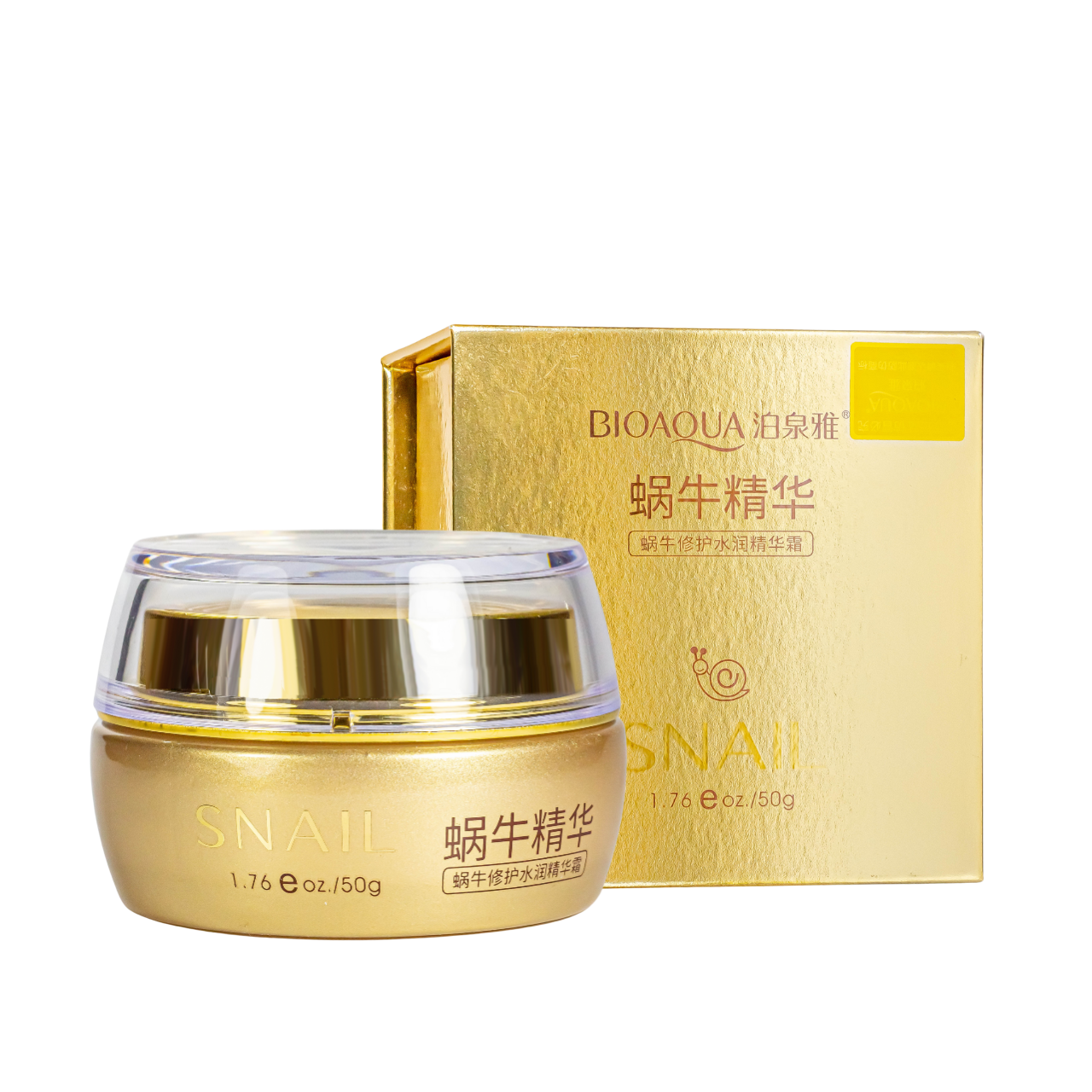 Крем для лица с муцином улитки BioAqua SnailBQY3611 антивозрастной