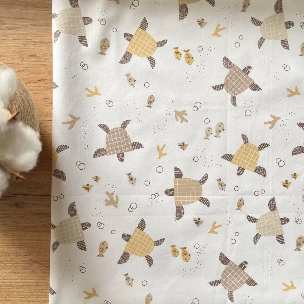 Пеленка для новорожденных непромокаемая Черепашки 50х80 см (214)