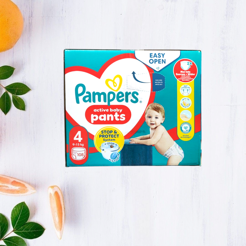Трусики Pampers Active Baby Pants 4 9-15 кг 108 шт. - фото 2 Трусики Pampers Active Baby Pants 4 9-15 кг 108 шт. - фото 2