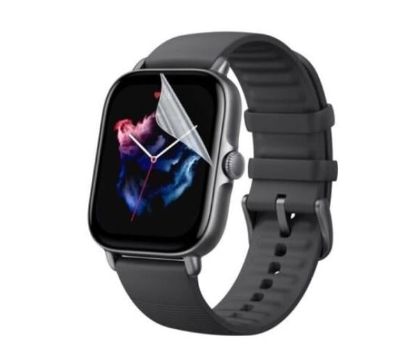 Плівка протиударна гідрогелева Hydrogel Film для Xiaomi Amazfit GTS 3 3 шт. Transparent