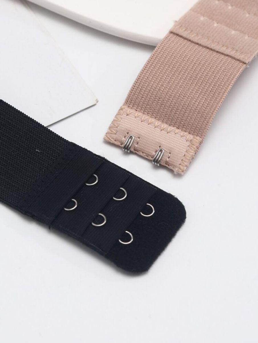 Набір розширювачів для бюстгальтера на 2 гачки 3 ряди 3 шт. Чорний/Білий/Персиковий (2743174646) - фото 3 Набір розширювачів для бюстгальтера на 2 гачки 3 ряди 3 шт. Чорний/Білий/Персиковий (2743174646) - фото 3