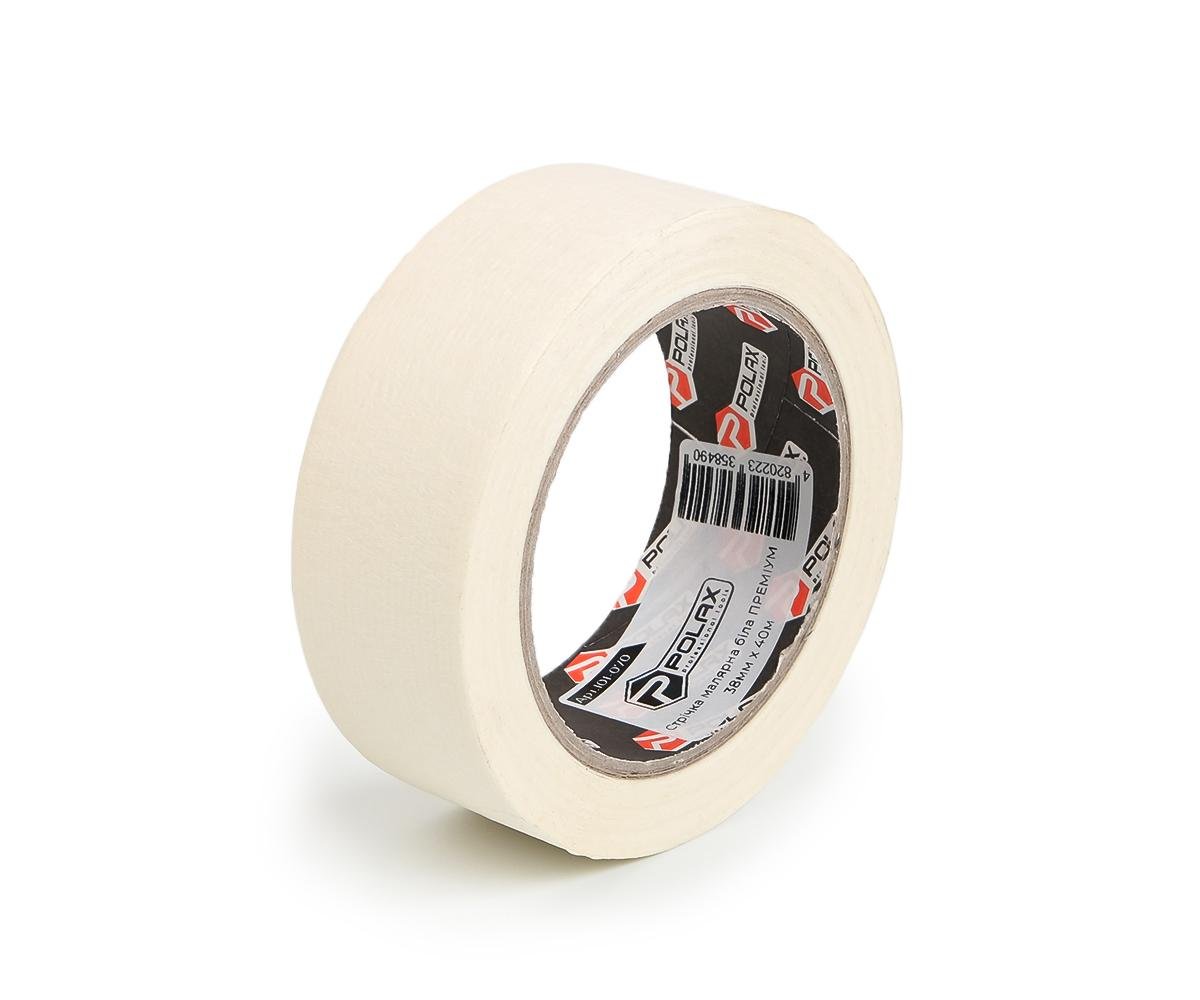Малярська клейка стрічка Polax Profi 48 мм х 40 м (101-071)