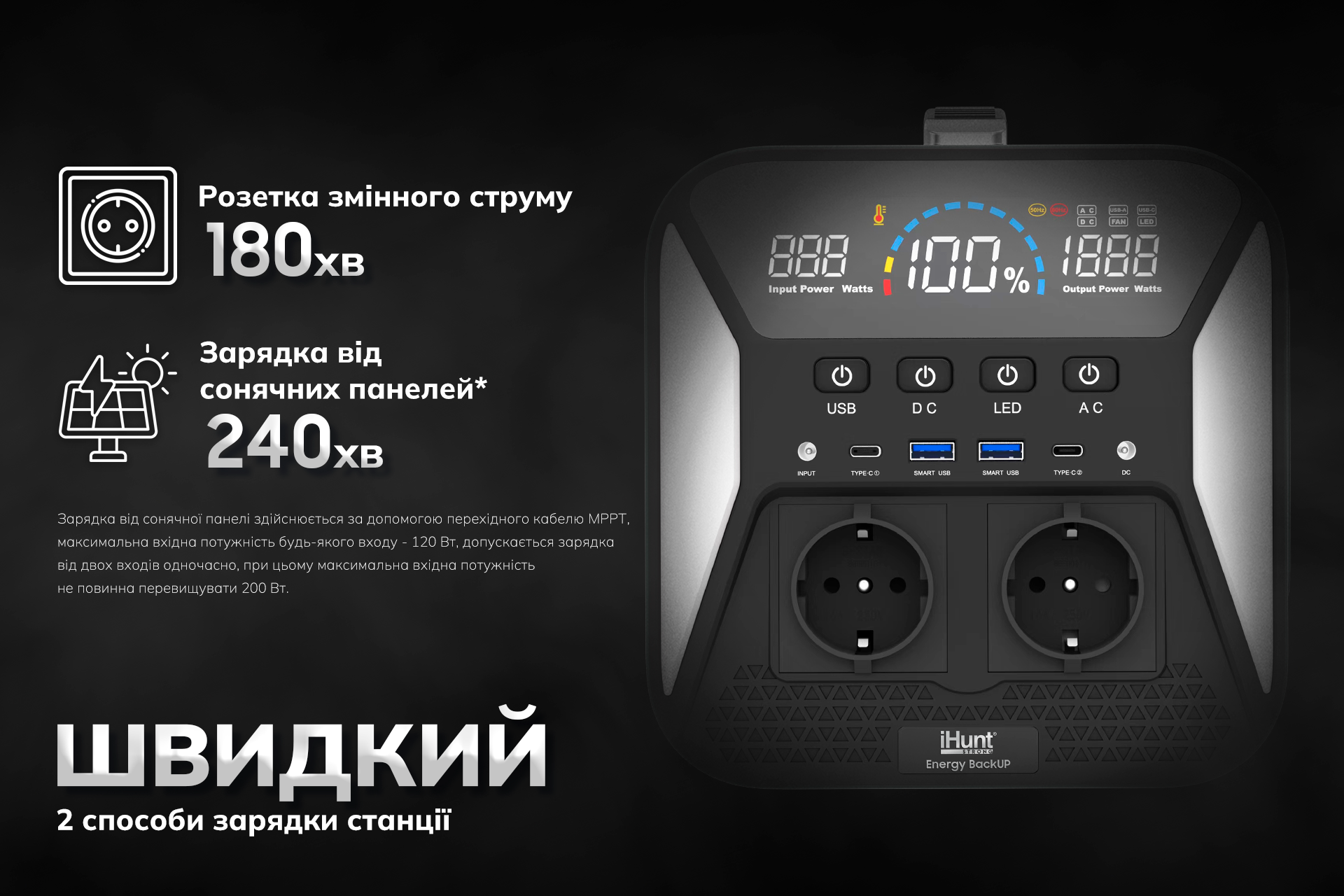 Электростанция портативная iHunt Energy BackUp (10830843) - фото 9