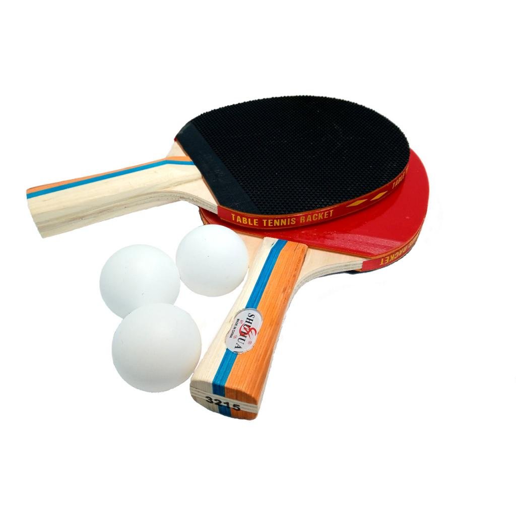 Набор для игры в настольный теннис ракетки 2 шт./мячики 3 шт.
