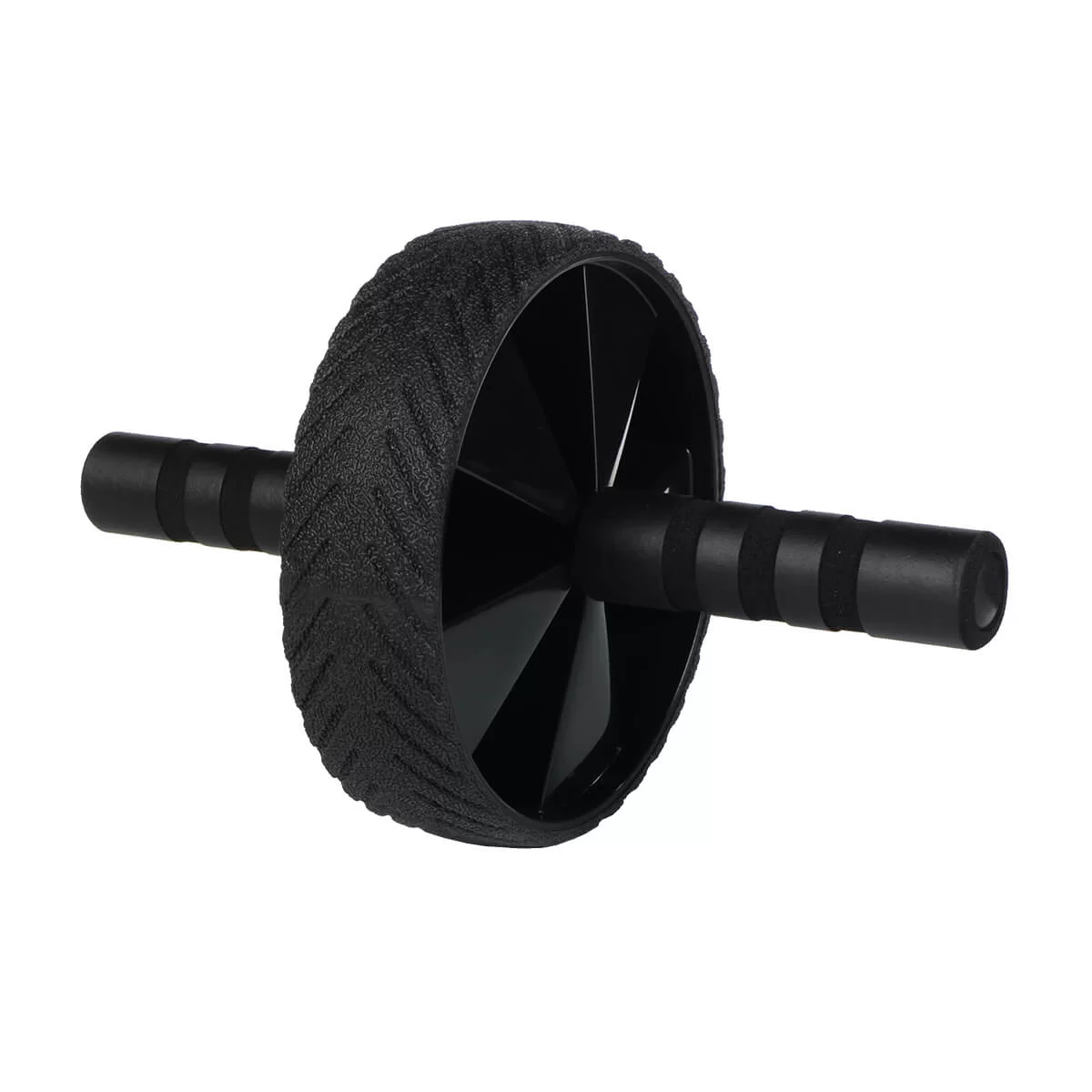 Ролик для пресса U-Power AB Wheel с ковриком Черный (U13014) - фото 4