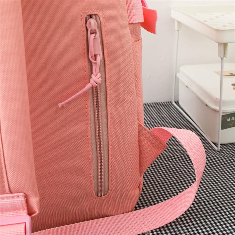 Шкільний рюкзак для дівчинки Зайчик 5в1 5-11 клас Рожевий (27667980) - фото 13 Шкільний рюкзак для дівчинки Зайчик 5в1 5-11 клас Рожевий (27667980) - фото 13