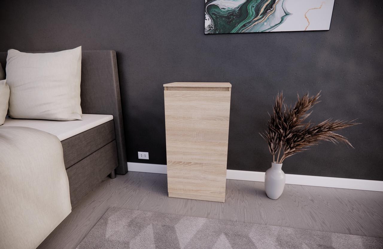 Тумба приліжкова MEBEX 50х40х100 см Дуб Сонома (VS4D500DS)