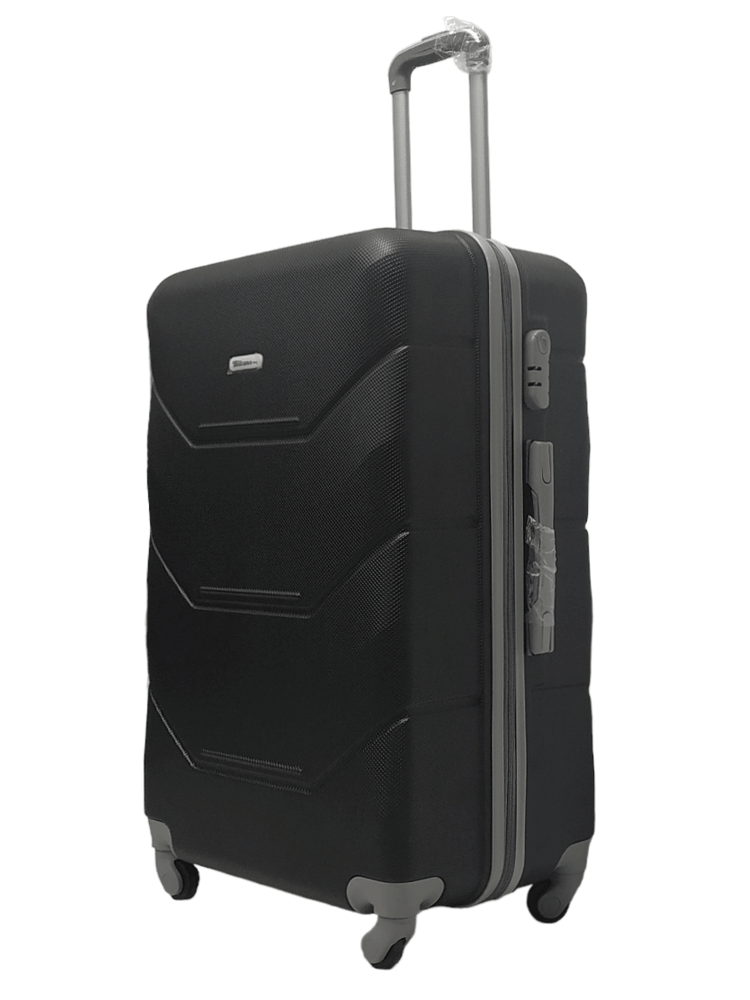 Чемодан большой Milano bag 147M ABS-пластик L 76х51х31 см 115 л Черный